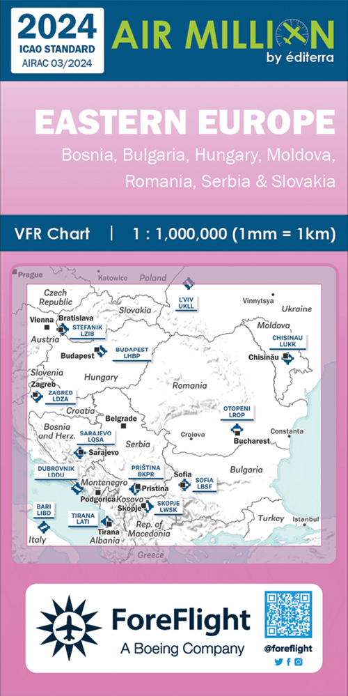 Air Million Edition 2024 – Eastern Europe, Bosnia, Bulgaria, Hungary, Moldova, Romania, Serbia and SlovakiaImage Id:205345