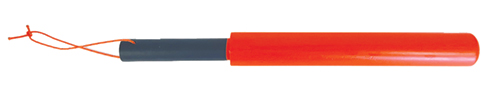 Image 1 of Wooden Day Glow Marshalling Wand Orange