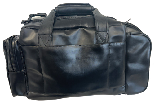 Pooleys Black Leather Pilot's BagImage Id:206325