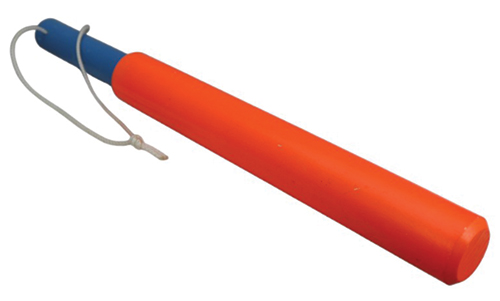 Wooden Day Glow Marshalling Wand Orange