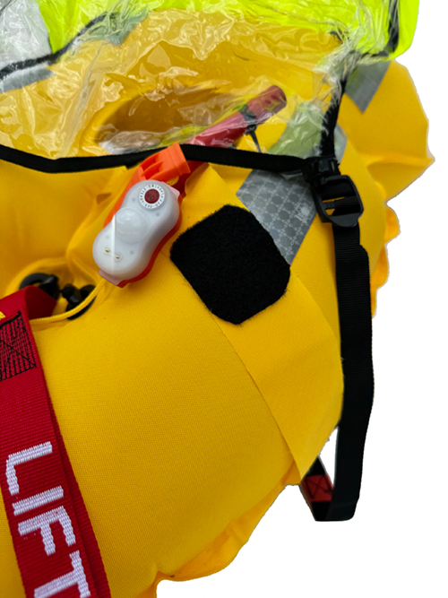 Image 2 of Life Jacket with Spray Hood - black (UK MAINLAND ONLY)
