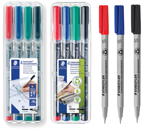 Image 0 of Lumocolor Felt Pens – Medium, Fine and Superfine