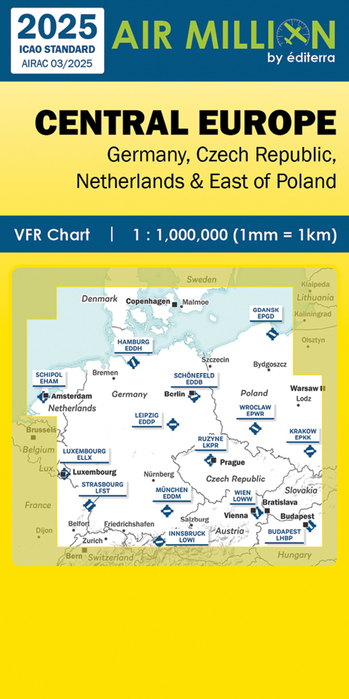Image 0 of Air Million Edition 2025 – Central Europe, Germany, Czech Republic, Netherlands & East Of Poland