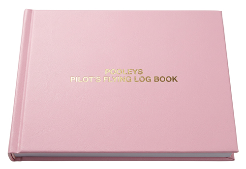 Image 1 of Pooleys Pilot Flying Log Book - Pink 