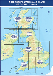 Image ofCAA UK Charts 1:250,000 Scale 