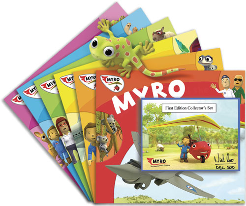 Full Set of Myro Books x 6 - Nick Rose