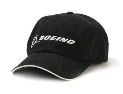 Boeing Chino Cap – Black