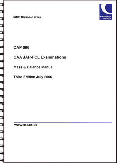 Image 0 of CAP 696 - Mass & Balance - Loading Manual