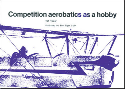 Competition Aerobatics as a Hobby - Taylor