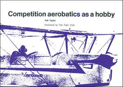 Image 0 of Competition Aerobatics as a Hobby - Taylor