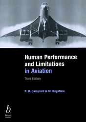 Human Performance and Limitations in Aviation, 3rd Edition - Bagshaw