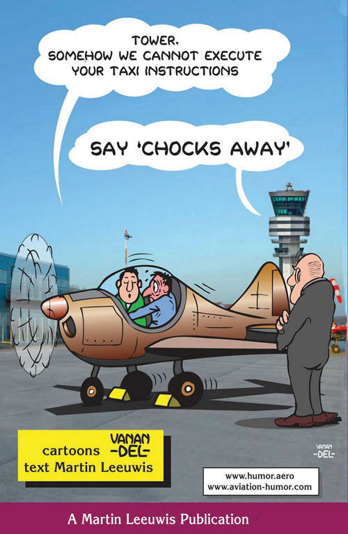Image 0 of Say Chocks Away – Martin Leeuwis
