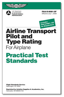 Image ofPractical Test Standards: Airline Transport Pilot & Type Rating (Airplane)
