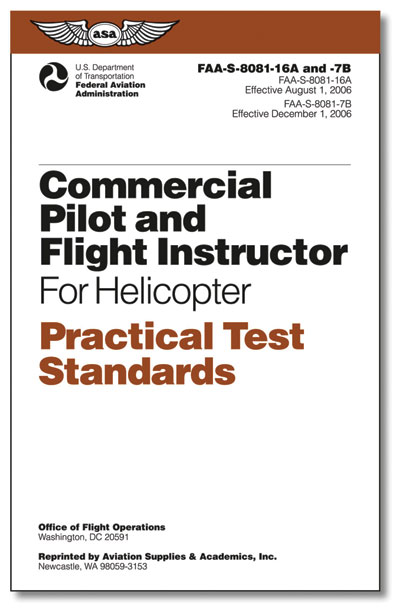 Practical Test Standards: Commercial & CFI - Helicopter