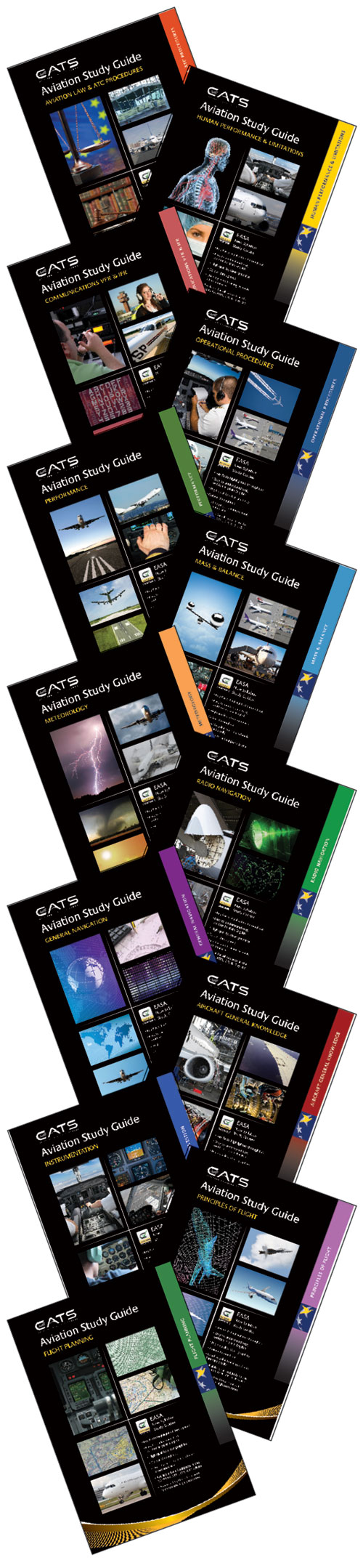 CATS CAA/EASA ATPL Study Guides (5D) - CATS