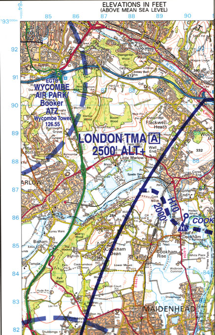 Uk Low Flying Chart