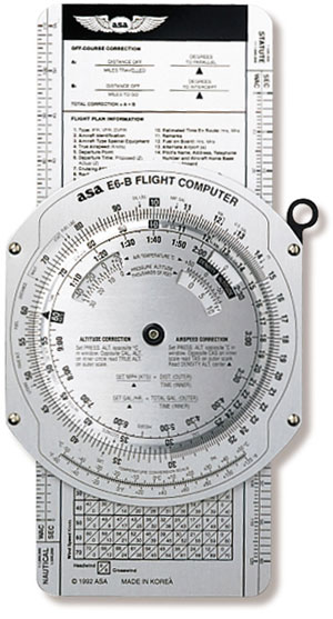E6-B Flight Computer (Aluminium) - ASA 