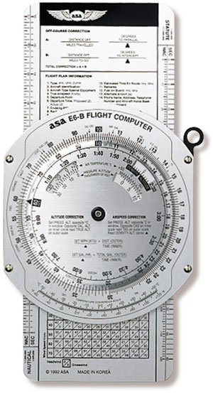 Image 0 of E6-B Flight Computer (Aluminium) - ASA