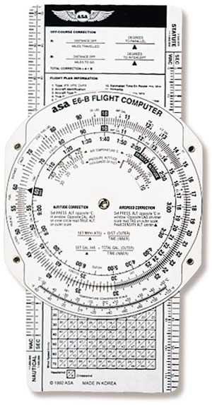 E6-B Paper Flight Computer - ASA