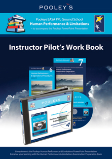 Pooleys Air Presentations – Human Performance & Limitations Instructor Work Book (full-colour)