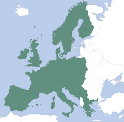 Image 0 of Jeppesen VFR Multi-Country European Manuals - ALPHA with Revisions & Plastic Binders 10012878