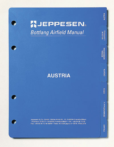 Jeppesen VFR Country Tab Set