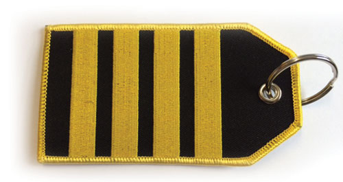 IIII Bar Epaulette – Baggage Tag / Key RingImage Id:43432