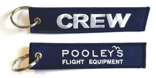 Image 0 of Pooleys CREW Keyring – Navy Blue