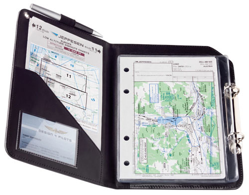 FlyGA Aviation Pilot Kneeboard - Durable Fabric Design - Fits A5...
