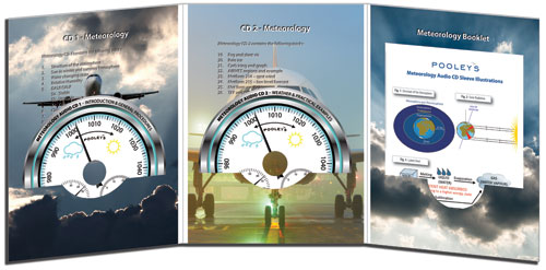 Pooleys Private Pilot's Licence – Meteorology Audio (2 x CDs)Image Id:43582