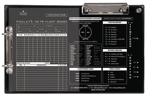 FB-7 Flight Board - Our most popular board (also available for left-hand users)