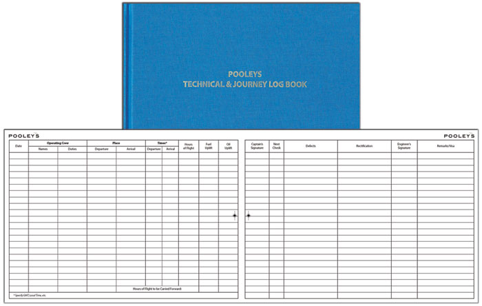 Image 1 of Pooleys Technical & Journey Log Book