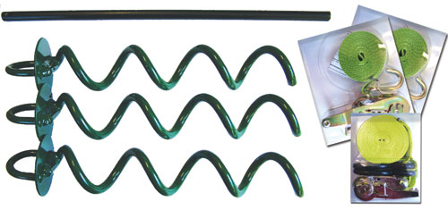 Image 0 of Pooleys Travel Tie-Down Kit - MEDIUM