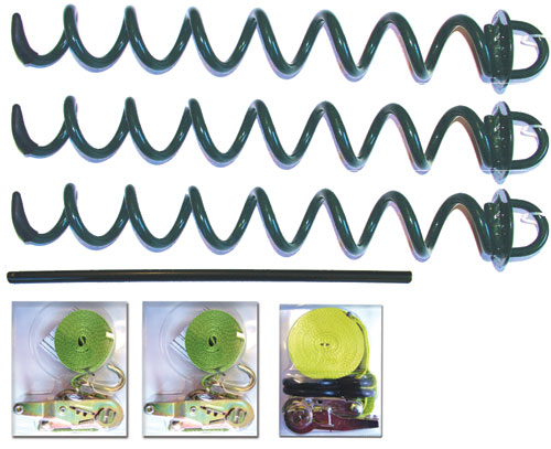 Image 0 of Pooleys Travel Tie-Down Kit - HEAVY DUTY