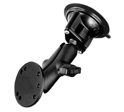Image 0 of Twist lock suction cup Base with standard Arm & round plate Accessory (COMBO)