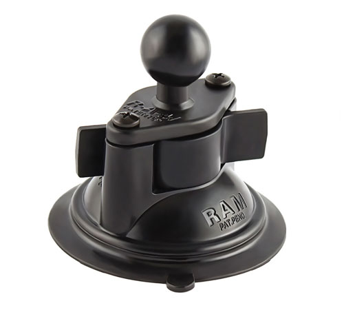 Image 0 of Twist lock heavy duty suction cup with diamond plate Accessory (BASE)