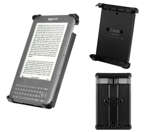Image 0 of Holder. Tab-tite for Kindle, Kindle Fire & Nexus 7 with or without a case or skin.