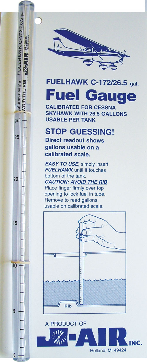 Fuelhawk Fuel Gauge C172/26.5gal