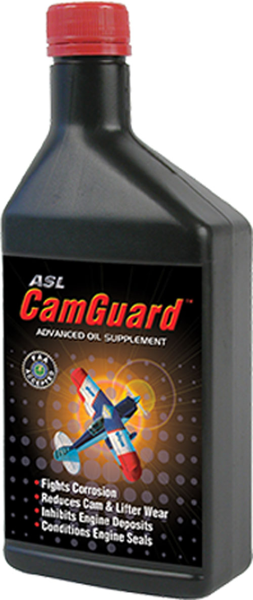 ASL CamGuard™ Aviation ADVANCED AVIATION ENGINE OIL SUPPLEMENT