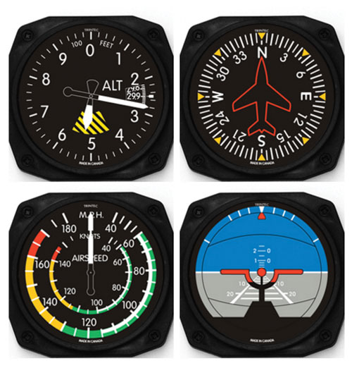 Image 0 of Classic 4-Piece Instrument Coaster Set
