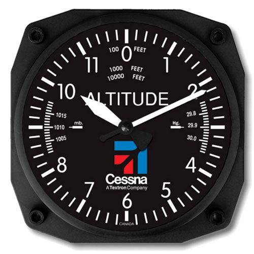 Image 0 of Cessna Altimeter Clock – 6 inch