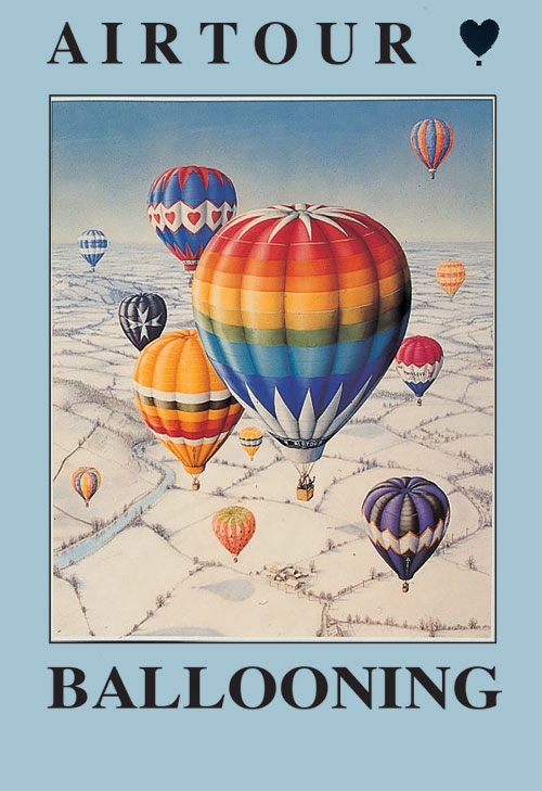 Balloon Poster – Hertfordshire in Winter - Pooleys