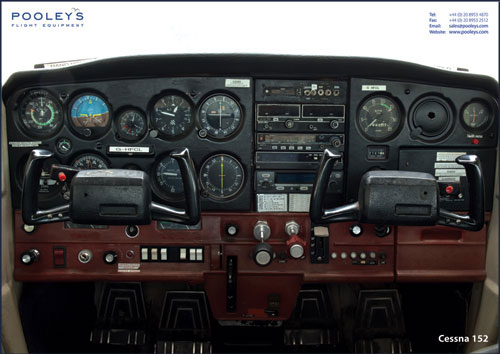 Image 0 of Cessna 152 Cockpit Poster