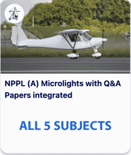 NPPL (A) M Academy Access – All 5 Microlight Subjects, E-Learning