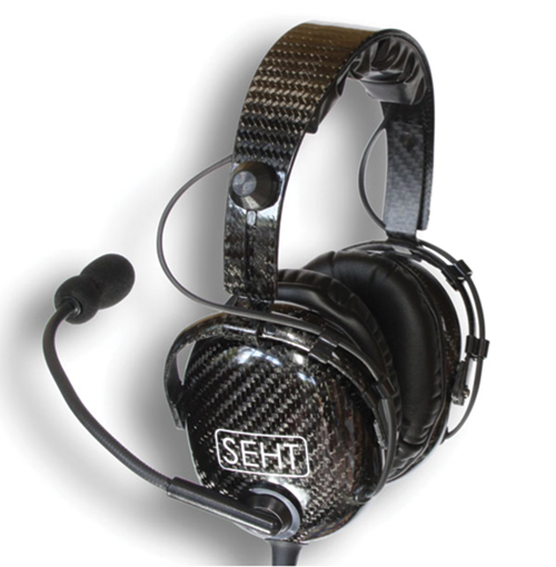 Image 3 of SEHT SH-40-60B Carbon ANR Headset