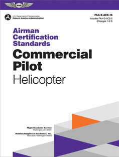 Image ofCommercial Pilot Rotorcraft Helicopter Rating ACS-16 (Softcover) – ASA