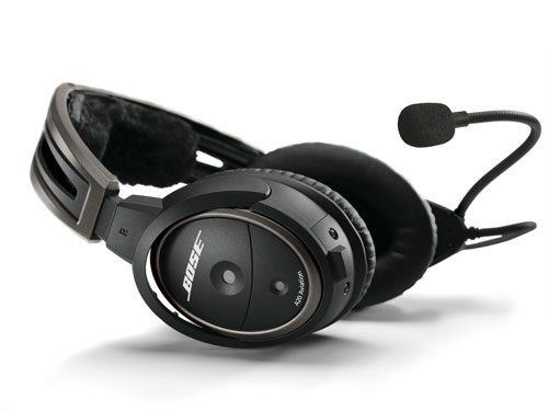 Image 4 of Bose A20 Headset with Dual Plug (Fixed-Wing), Bluetooth, Battery Powered, Hi Imp (324843-3020)