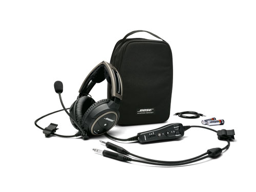 Bose A20 Headset with Dual Plug (Fixed-Wing), Bluetooth, Battery Powered, Hi Imp (324843-3020)Image Id:47774