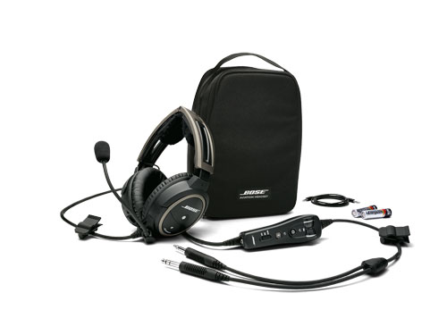 Image 7 of Bose A20 Headset with Dual Plug (Fixed-Wing), Bluetooth, Battery Powered, Hi Imp (324843-3020)