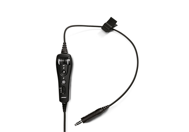 Bose A20 Helicopter Headset with U174 Plug, Bluetooth, Battery Powered, Straight Cable, Hi Imp. (324843-3030)Image Id:47808